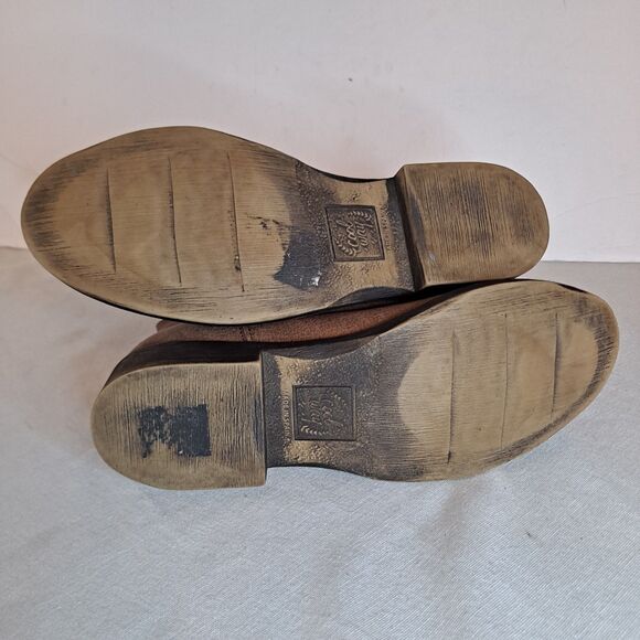 Coolway Distressed Chelsea Boots Women's Sz 6 Brown Faux Leather - Picture 6 of 11